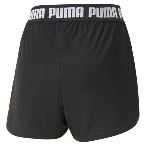 TRAIN ALL DAY 3" Knit Training Shorts Women, PUMA Black-PUMA White, large-ZAF