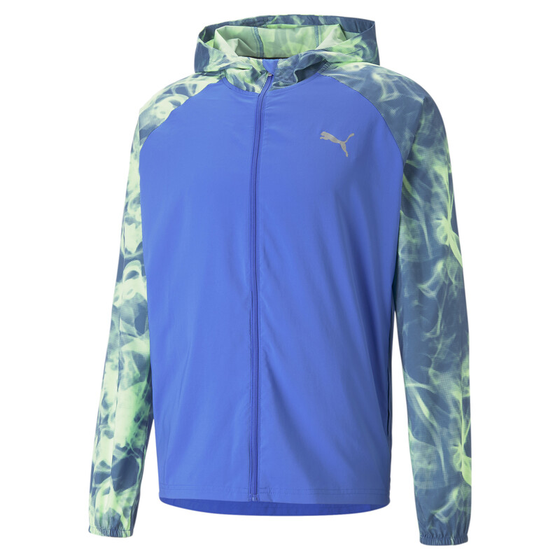 

Men's PUMA Run Fav All Over Print Woven Running Jacket