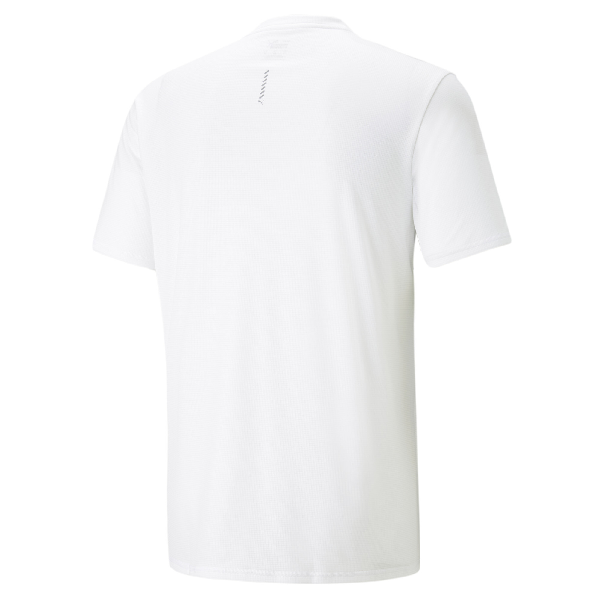 Men's PUMA Run Favourite Printed Running T-Shirt Men In White, Size XS, Polyester