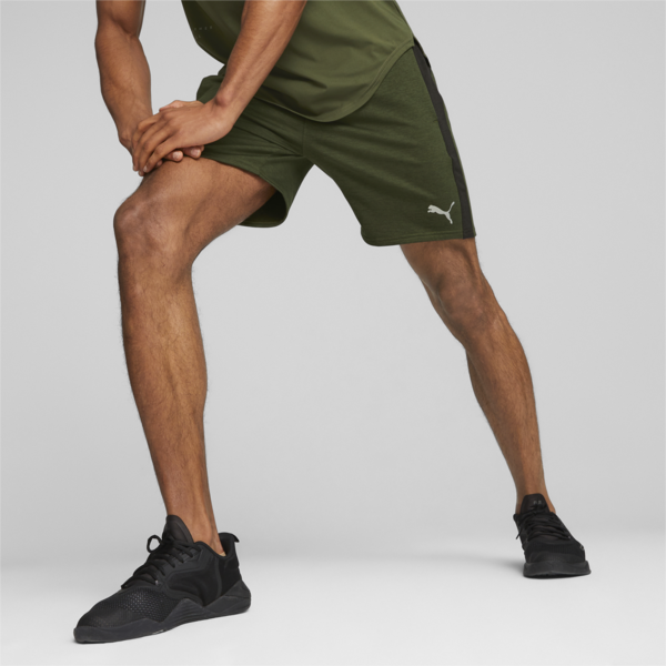 Shorts para hombre Train Cloudspun, Myrtle-PUMA Black, large-ARG