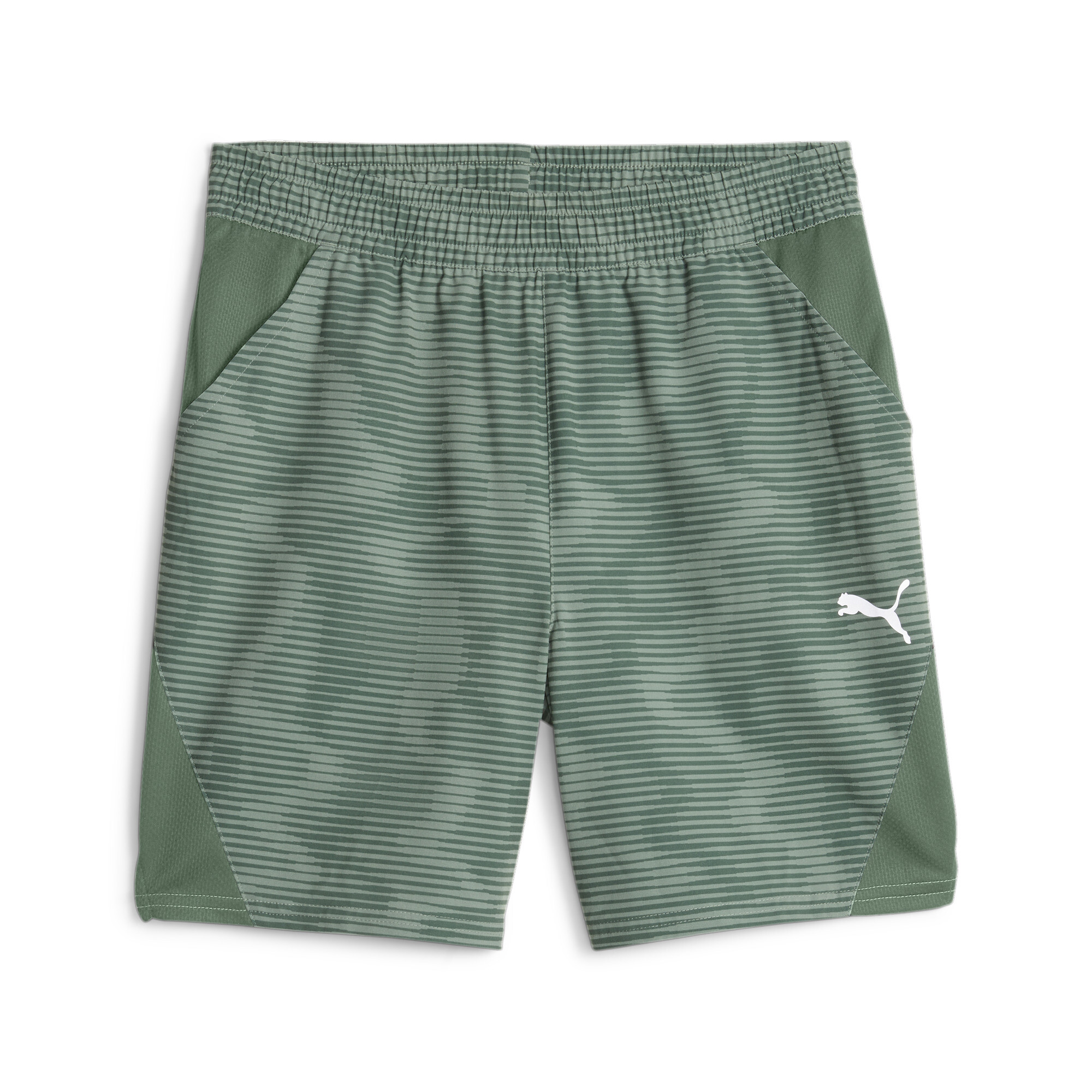 Men's PUMA M Concept Hyperwave 7 Training Shorts In Green, Size Medium, Polyester