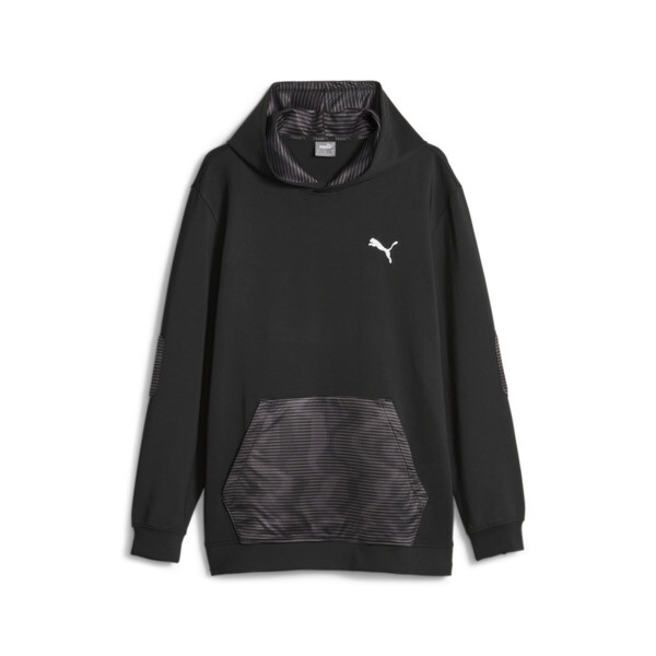 Puma black hoodie mens online