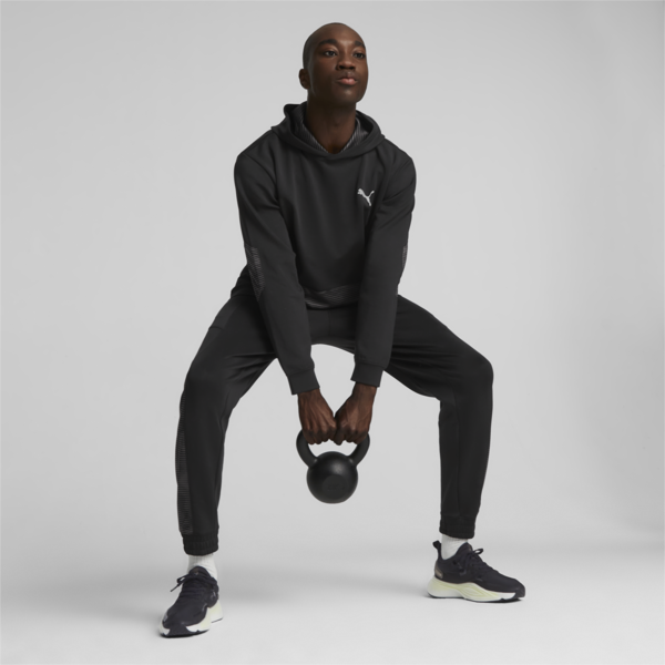 Concept Hyperwave Training Hoodie Men, PUMA Black-Cool Dark Gray, large-ZAF