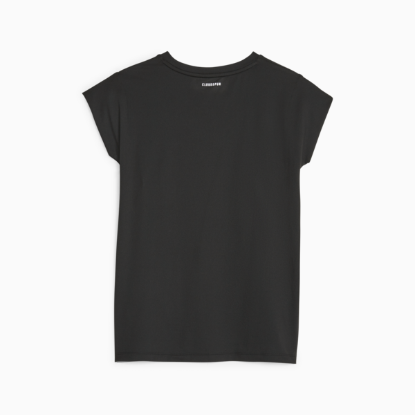 Cloudspun Trend Training Tee Women, PUMA Black, large-ZAF