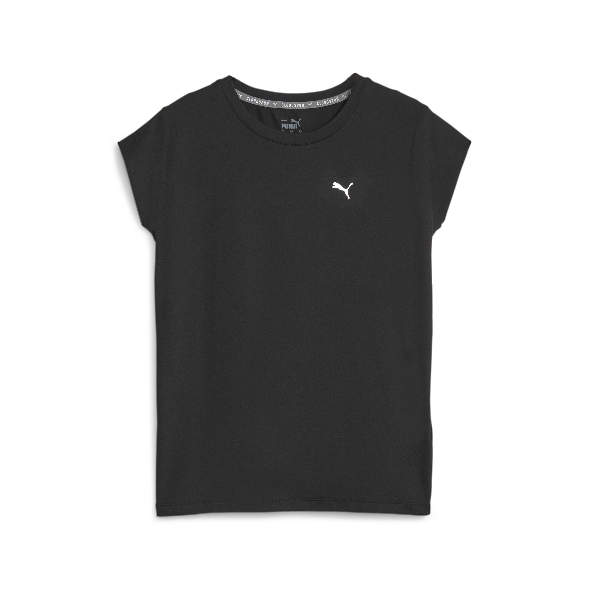 Women's Puma Cloudspun Trend Training T-Shirt, Black, Size 3XL, Clothing