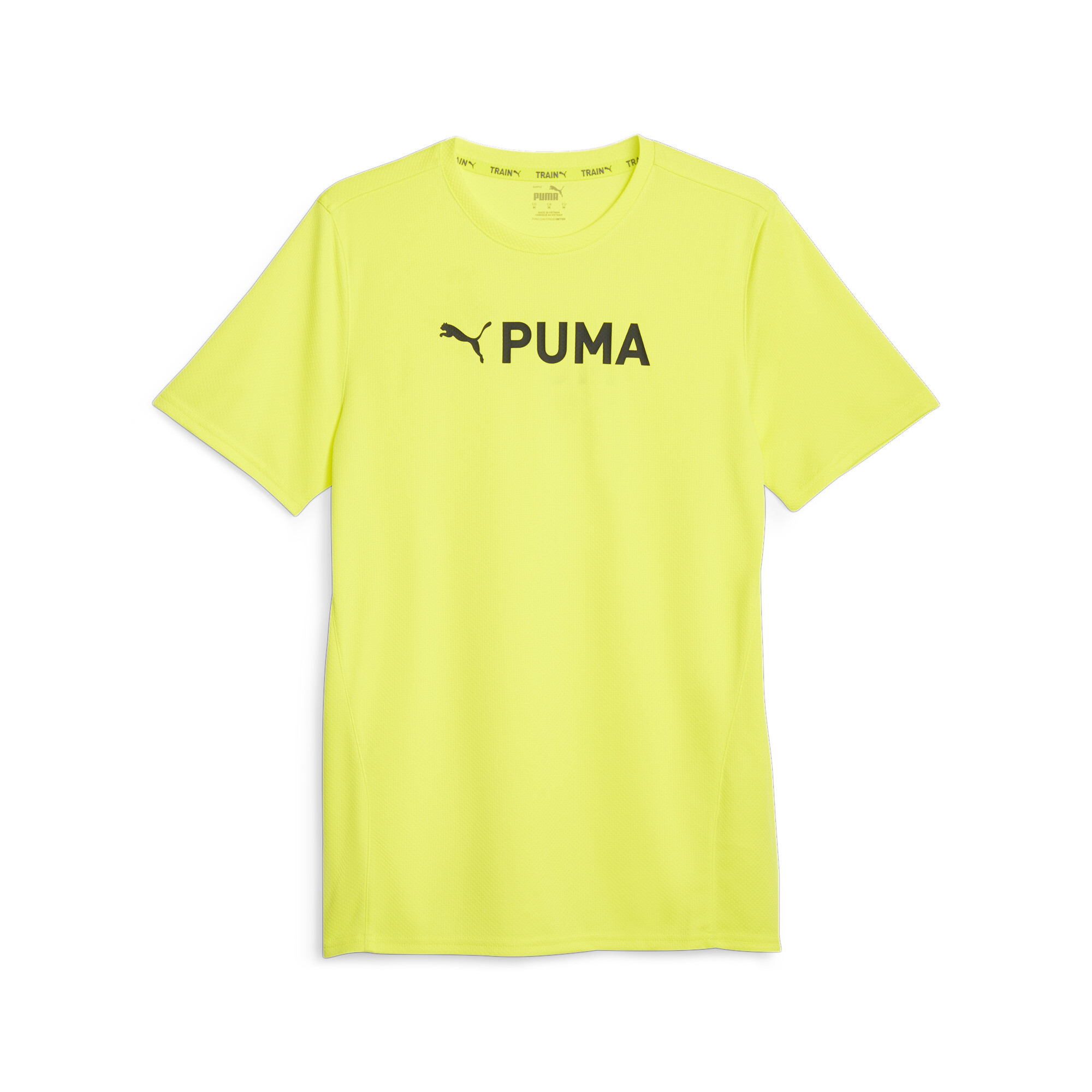 Men's Puma Fit Ultrabreathe T-Shirt In Yellow, Size Large