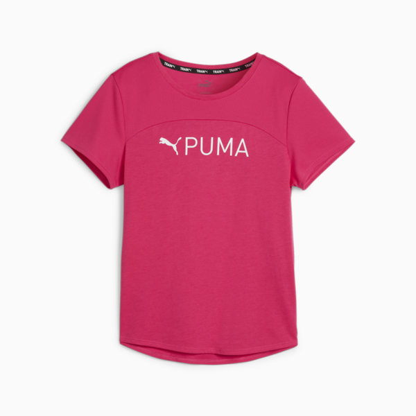 PUMA FIT Ultrabreathe Training Tee Women, Garnet Rose, large-ZAF