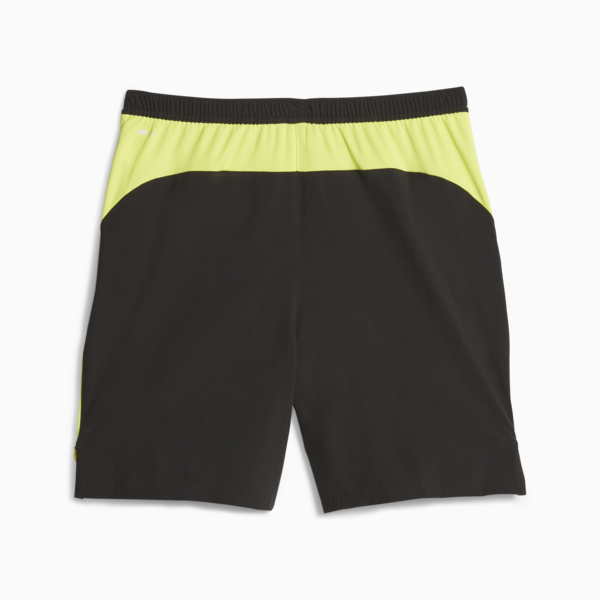 Shorts de training Full UltraBreathe 7" para hombre, PUMA Black-Yellow Burst, large-ARG