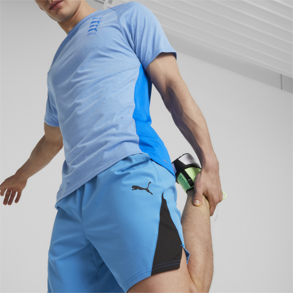Shorts de training Full UltraBreathe 7" para hombre, Ultra Blue-PUMA Black, large-ARG