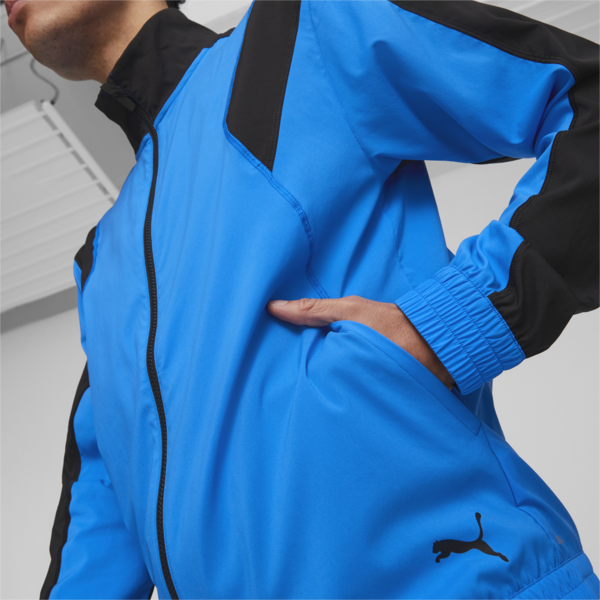 Campera de training PUMA FIT para hombre, Ultra Blue-PUMA Black, large-ARG