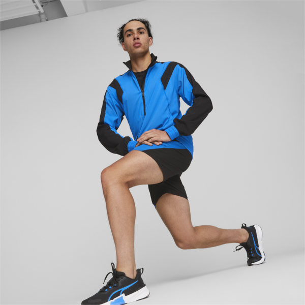 Campera de training PUMA FIT para hombre, Ultra Blue-PUMA Black, large-ARG