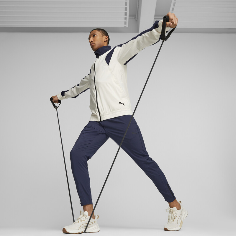

Men's PUMA FIT Full-Zip Woven Training Jacket