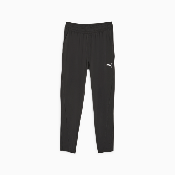 PUMA FIT Woven Tapered Training Pants Men, PUMA Black, large-ZAF