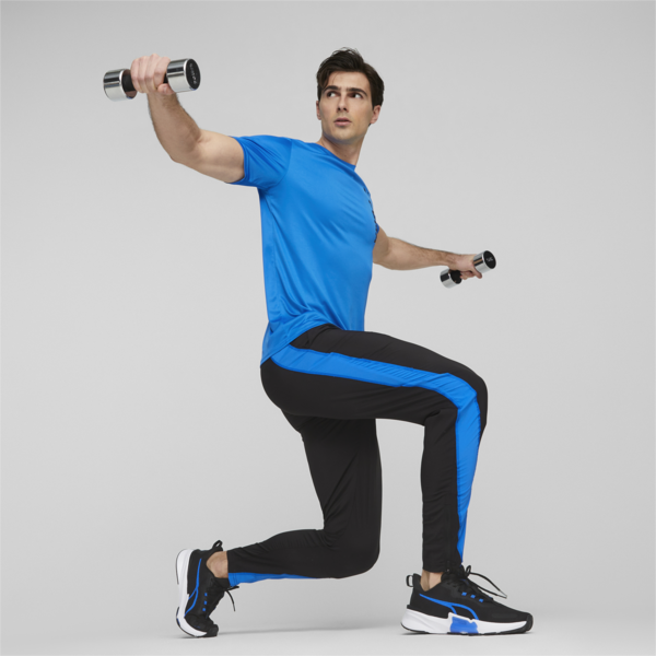 Pantalones de training PUMA FIT para hombre, Ultra Blue-PUMA Black, large-ARG