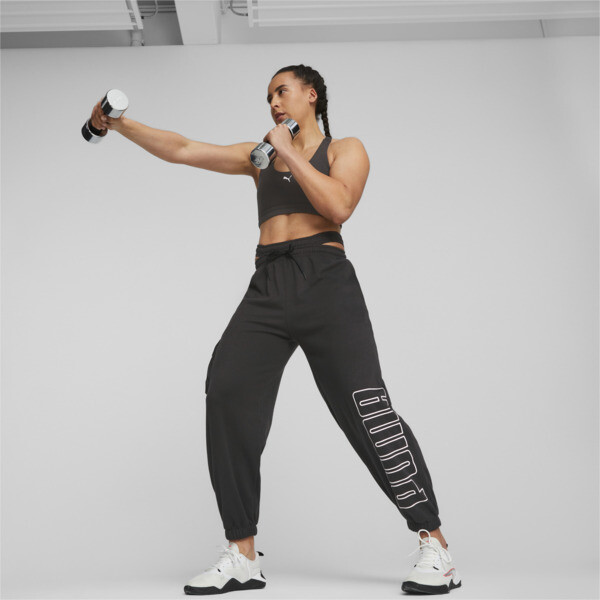 Puma oversized joggers discount