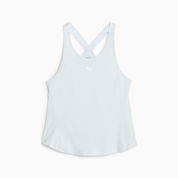 Remera de training para mujer PUMA Strong, Icy Blue, large-ARG