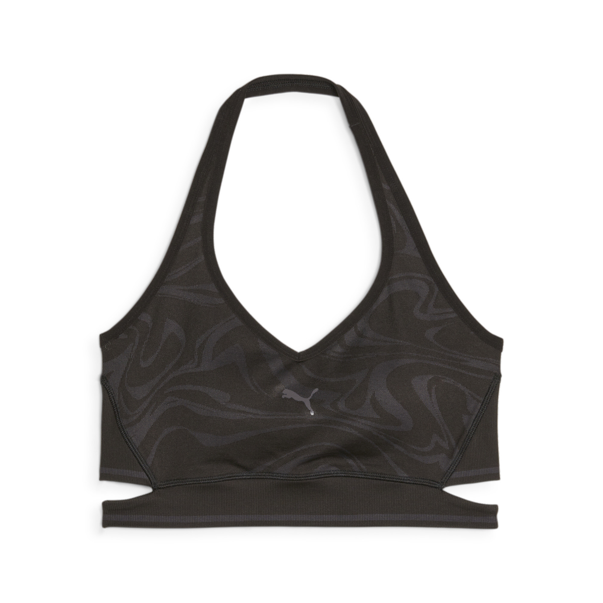 Women's Puma Formknit Seamless Low Support Bra, Black, Size M, Clothing