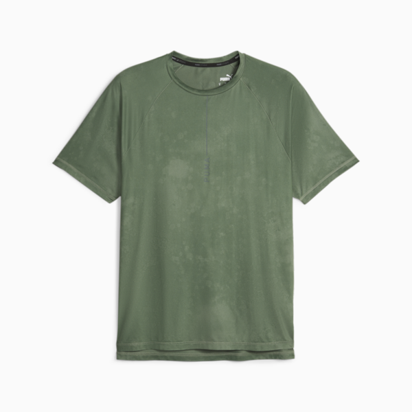 Studio Yogini Lite Training Tee Men, Eucalyptus-PUMA Black, large-ZAF