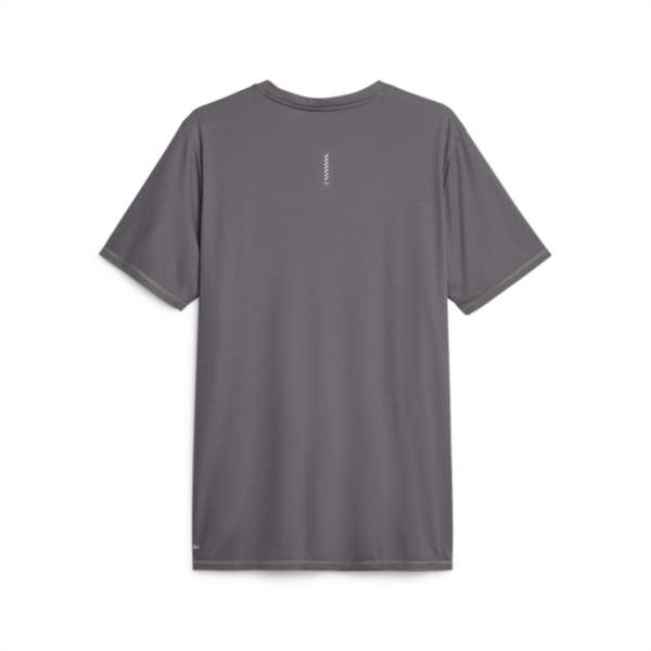 Remera Running RUN FAVORITE SS, Cool Dark Gray-Speed Green, large-ARG