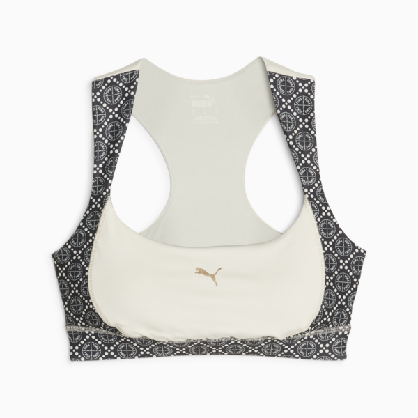 Logo Love Mid Support Training Bra, Alpine Snow, large-ZAF