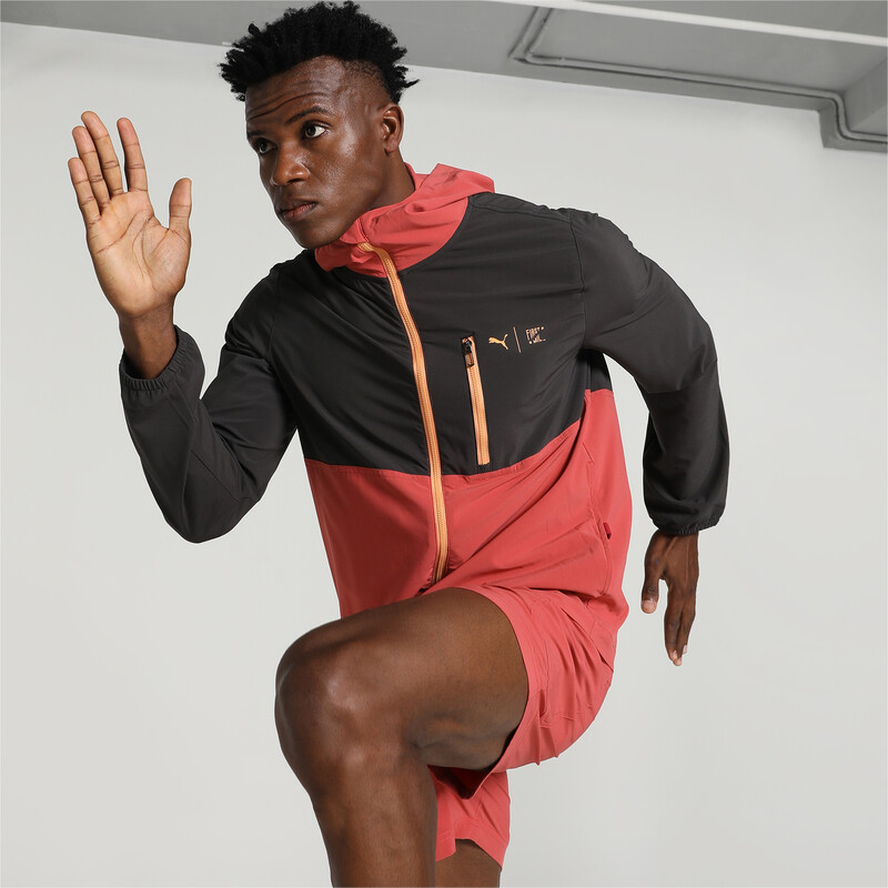 Red nike hotsell running jacket