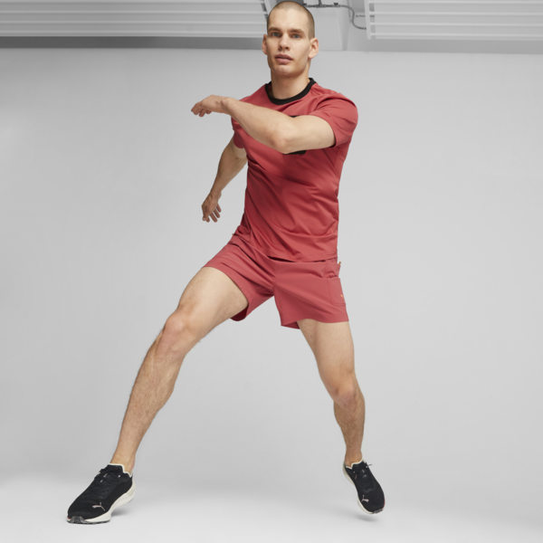 PUMA x FIRST MILE Men's 5" Running Shorts, Astro Red, large-ZAF