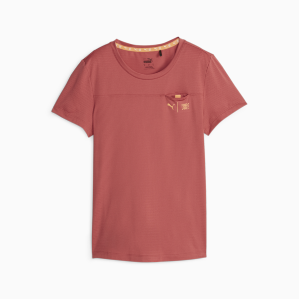 PUMA x First Mile Women's Running Tee, Astro Red, large-ZAF