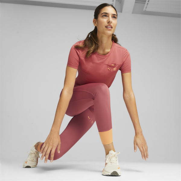 PUMA x First Mile Women's Running Tee, Astro Red, large-ZAF