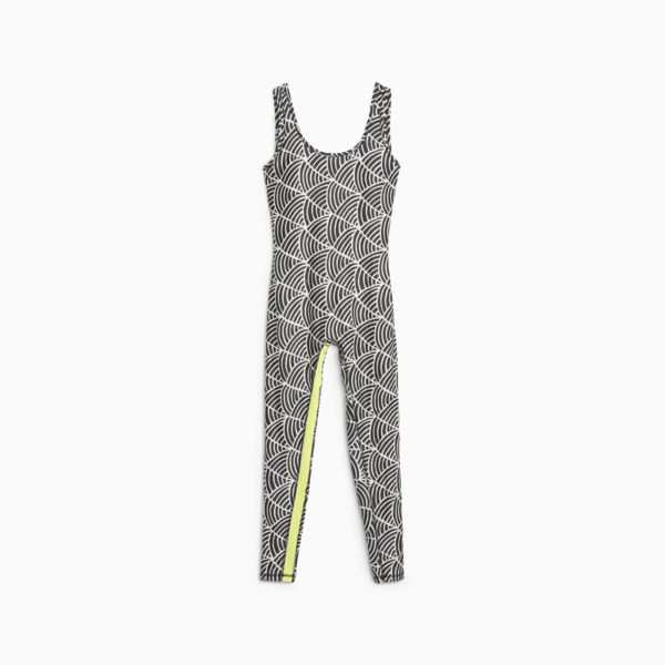 PUMA x lemlem Training Bodysuit Women, PUMA Black-Ghost Pepper, large-ZAF