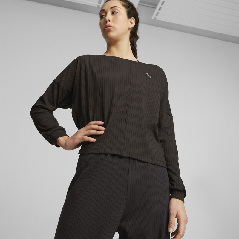 

Women's PUMA STUDIO UNWIND Long Sleeve Training T-shirt