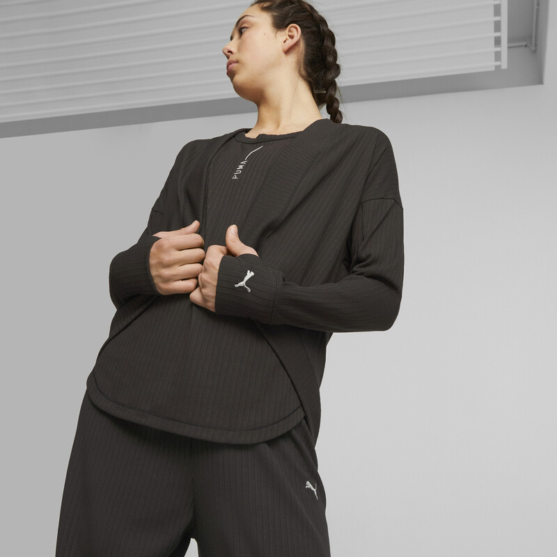 

Women's PUMA Studio Unwind Long Training Cardigan