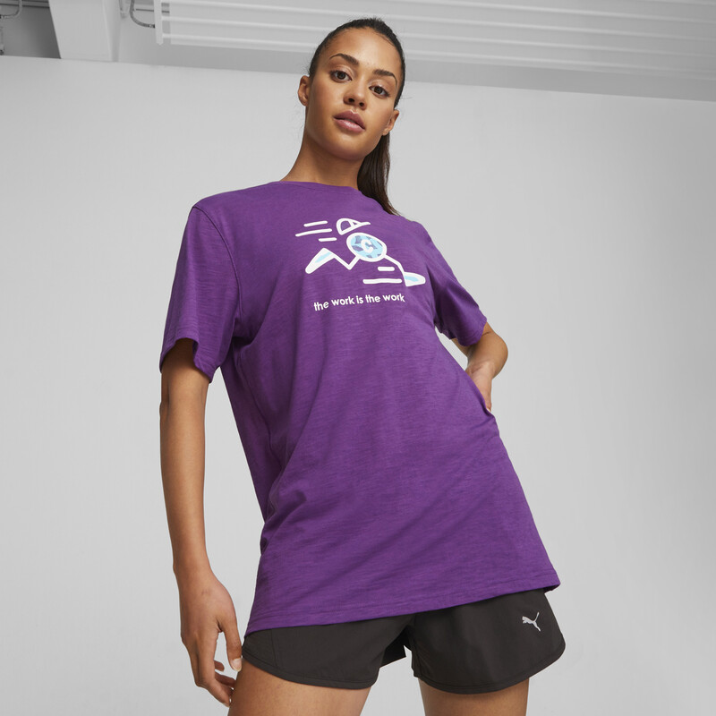 

PUMA X CIELE 'The Work Is The Work' Unisex Running Tee