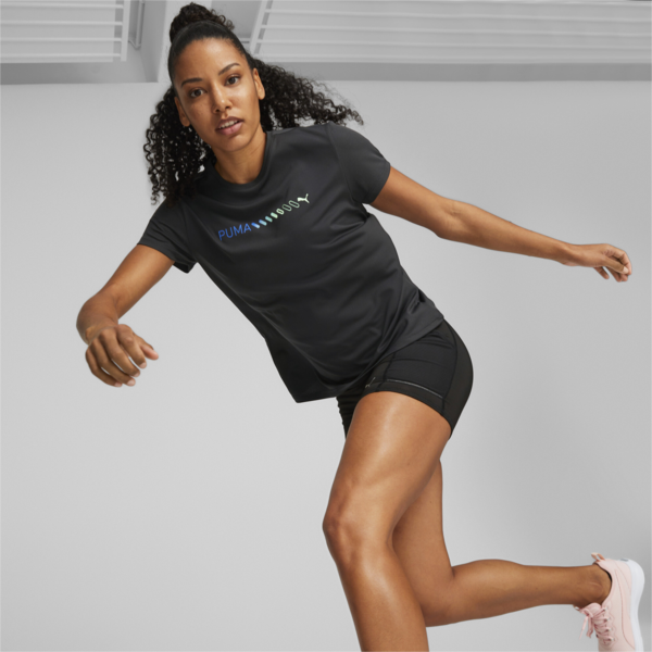 Remera running Run FavoriteTEE, PUMA Black, large-ARG