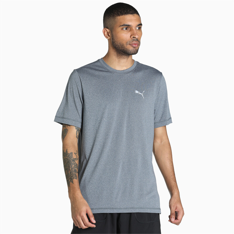 

Men's PUMA RUN FAV T-Shirt, Gray/blue