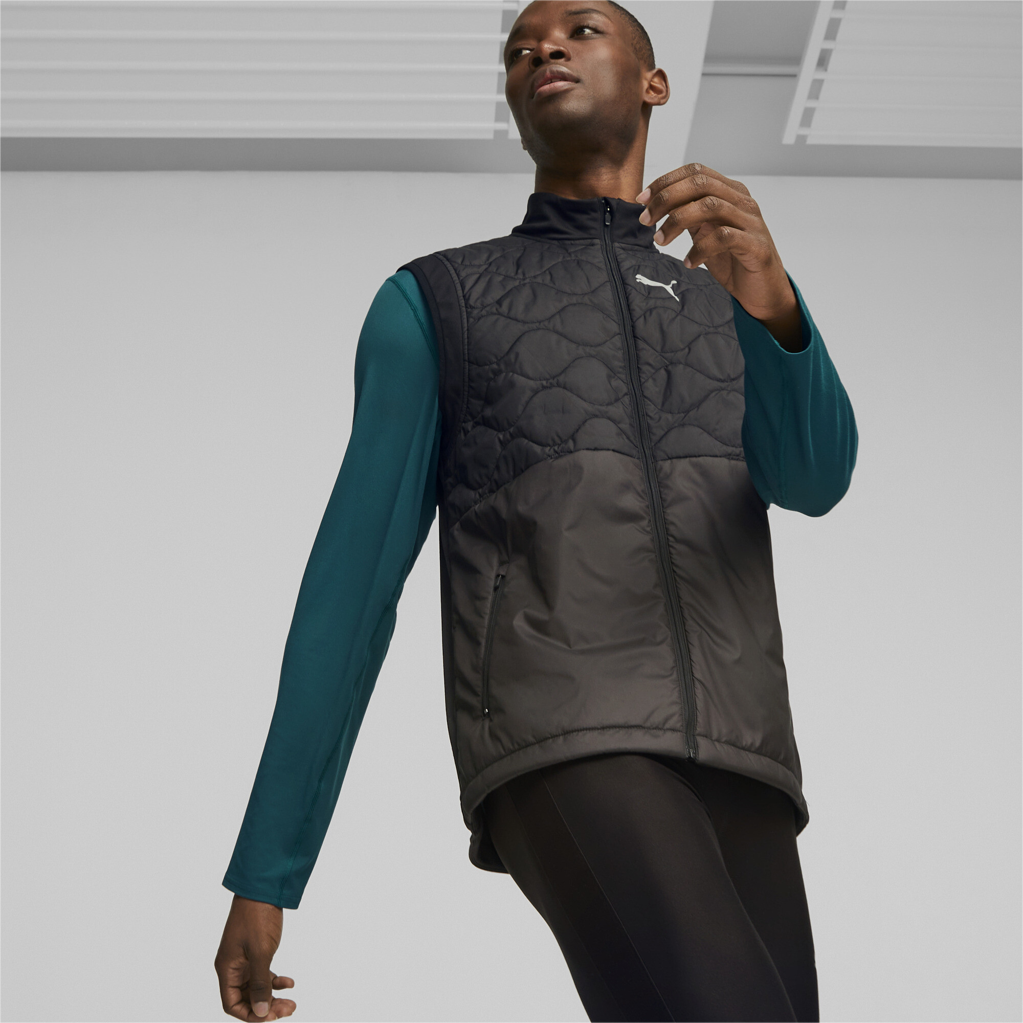 Veste De Running Sans Manches RUN CLOUDSPUN WRMLBL Homme