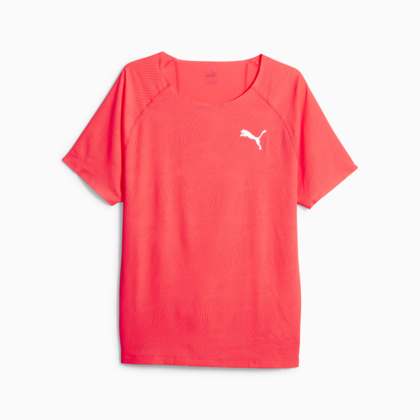 Ultraspun Running Tee Men, Fire Orchid, large-ZAF