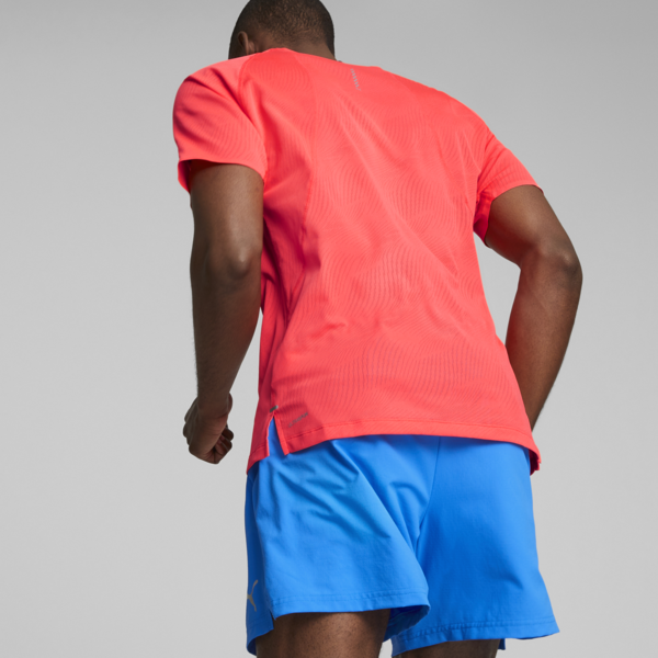 Ultraspun Running Tee Men, Fire Orchid, large-ZAF