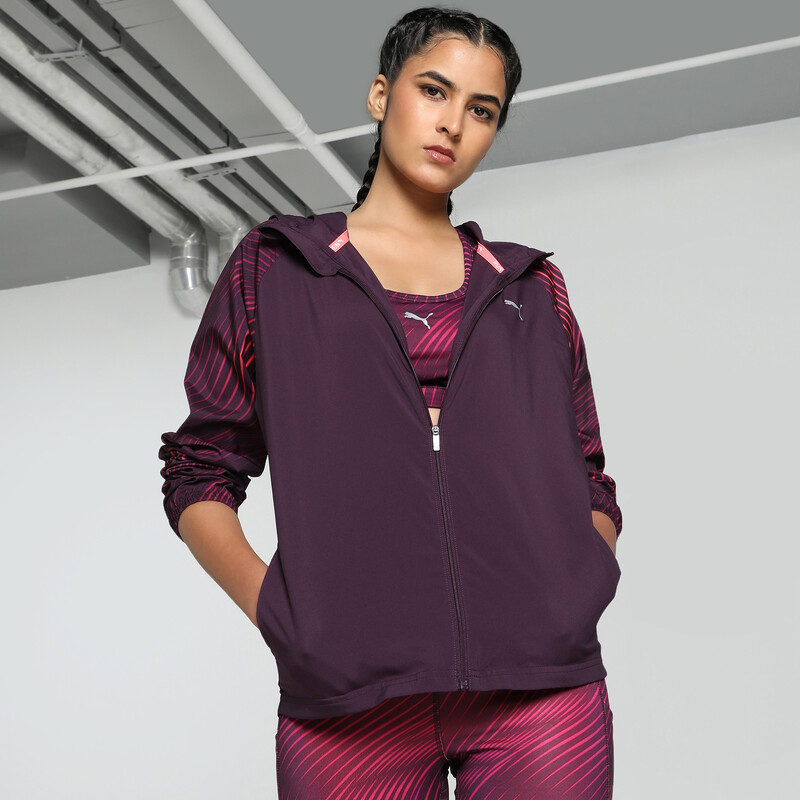 

Women's PUMA Favourite Velocity Printed Woven Running Jacket