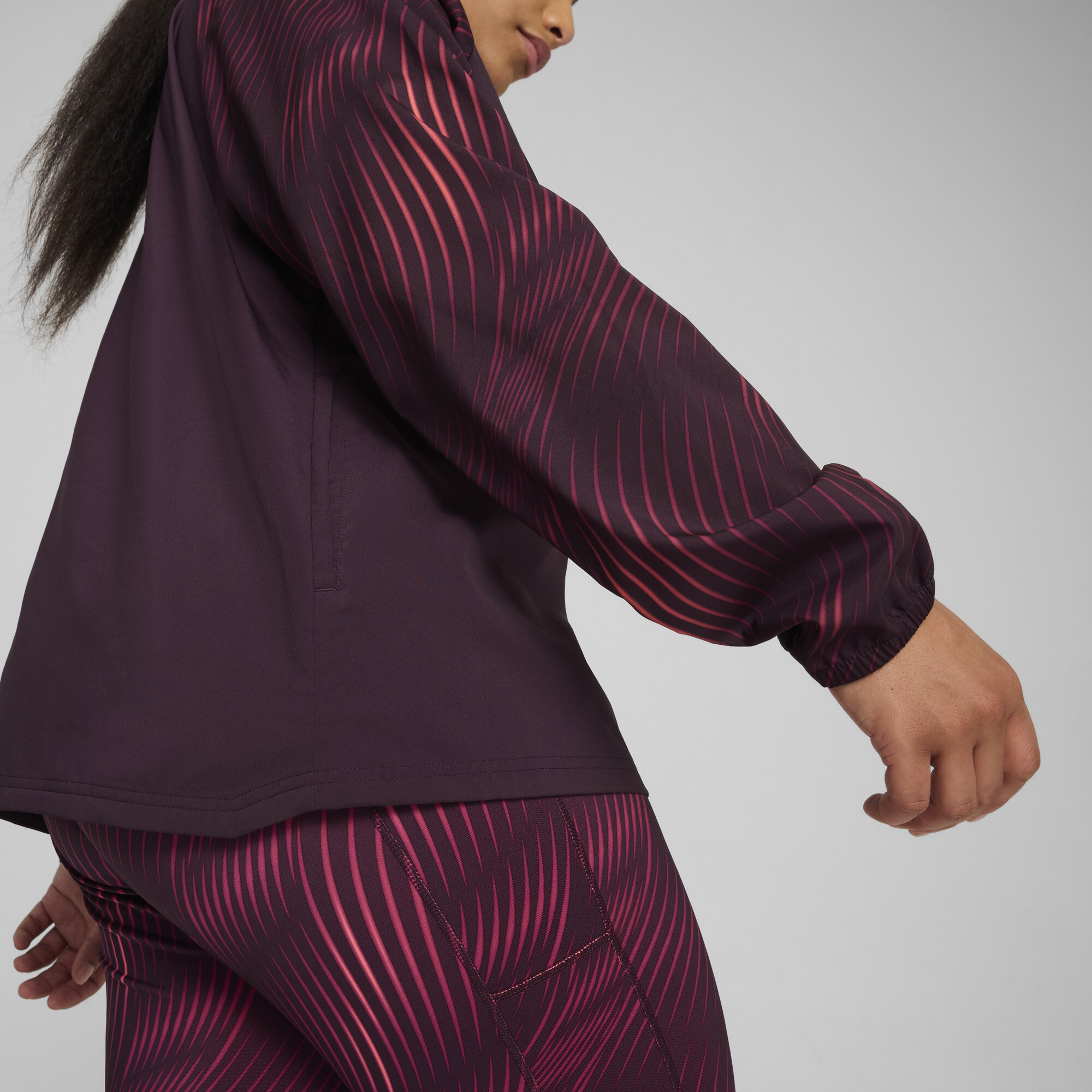 Veste De Running Tissée Et Imprimée Favourite Velocity Femme