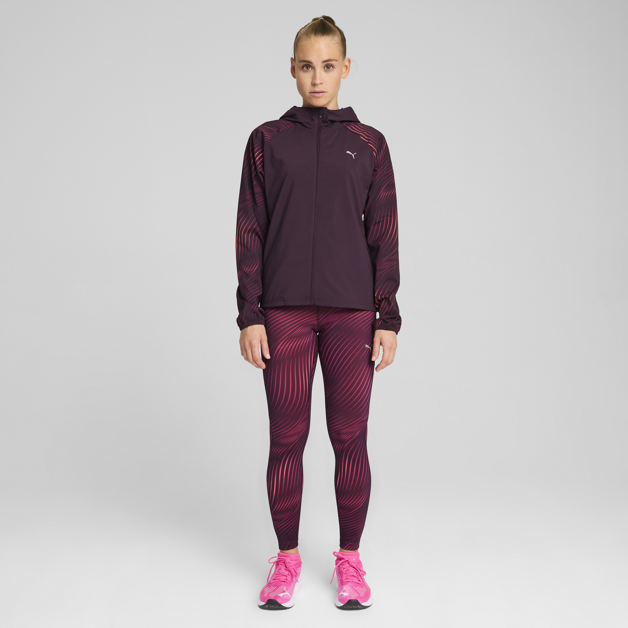 Veste De Running Tissée Et Imprimée Favourite Velocity Femme