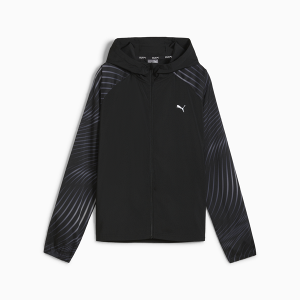 Campera de running para mujer Favourite Velocity, PUMA Black, large-ARG