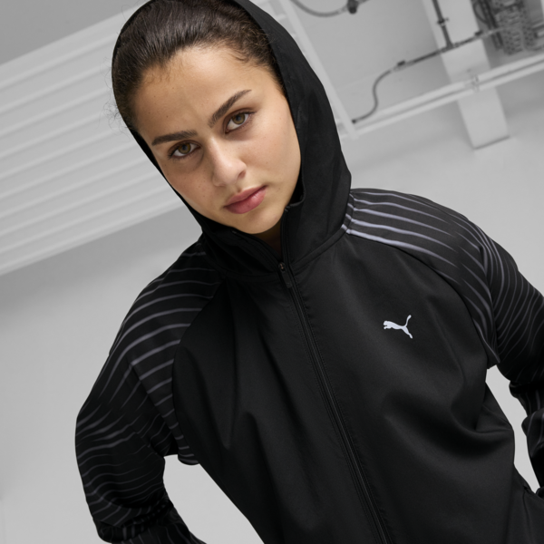 Campera de running para mujer Favourite Velocity, PUMA Black, large-ARG
