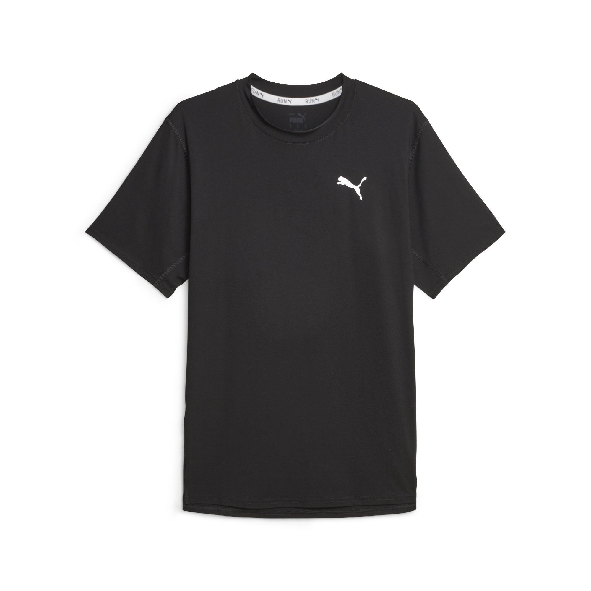 Men's PUMA Cloudspun Running T-Shirt In Black, Size XS