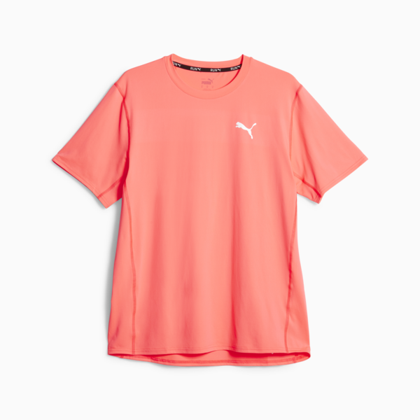 Remera de running Cloudspun para hombre, Fire Orchid, large-ARG