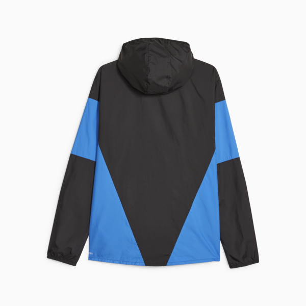 Lightweight Running Jacket Men, PUMA Black-Ultra Blue, large-ZAF