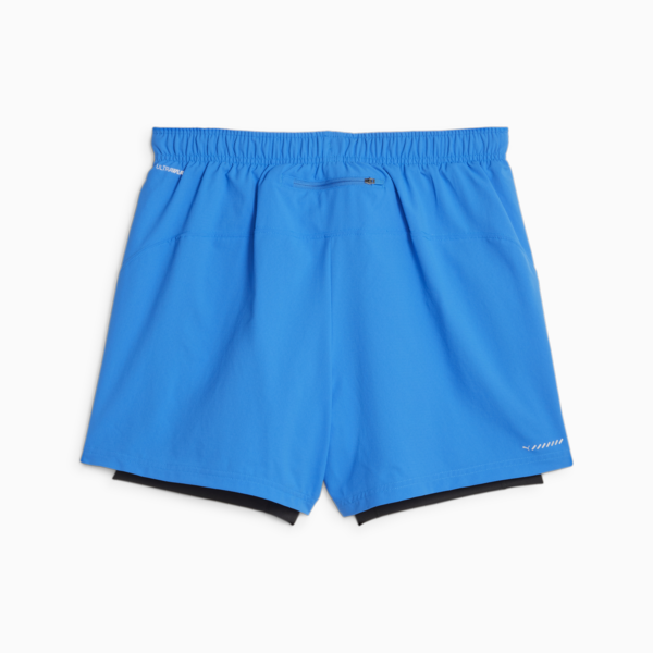 Shorts para correr Ultraweave 2-in-1 para hombre, Ultra Blue-PUMA Black, large-MEX