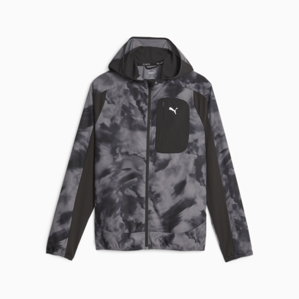 Campera de running para mujer 2 en 1 Ultraweave, PUMA Black, large-ARG
