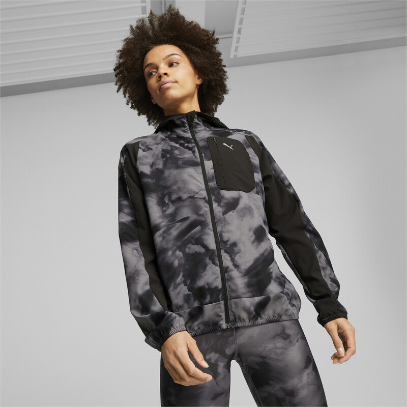 H and m running jacket top