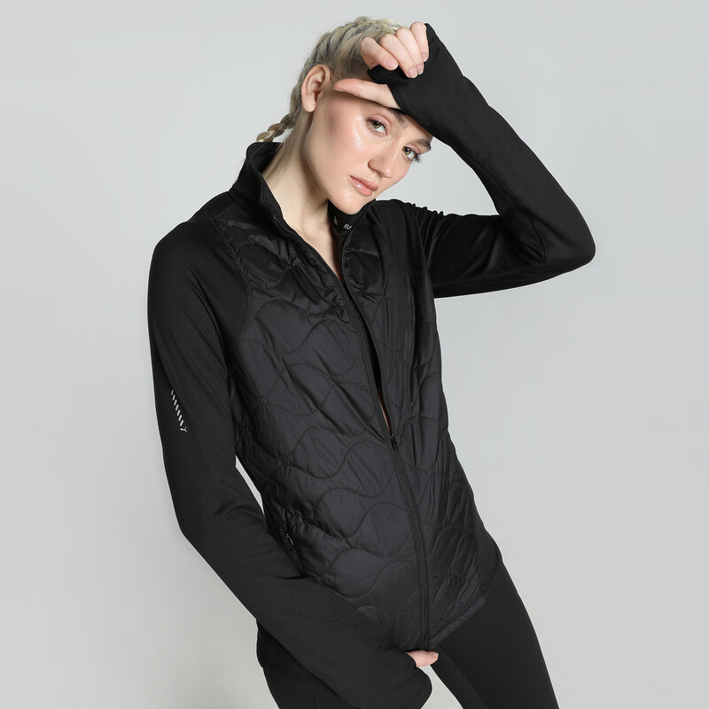 Women's PUMA CLOUDSPUN WRMLBL Padded Running Jacket