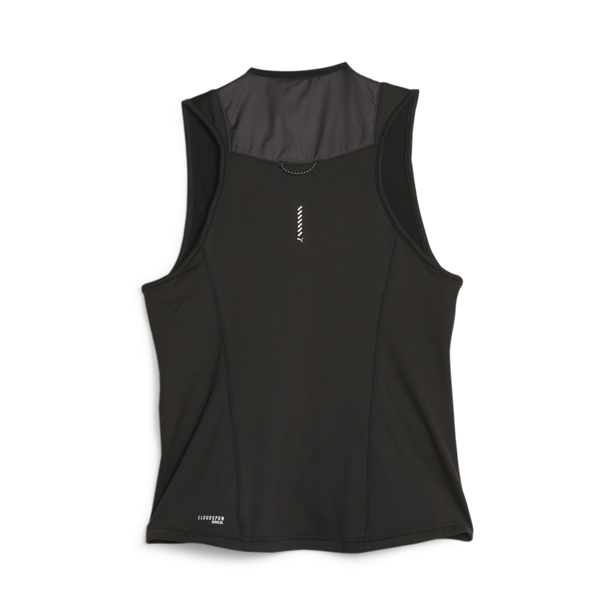 Women's PUMA RUN CLOUDSPUN WRMLBL Padded Running Vest Women In Black, Size XS, Polyester